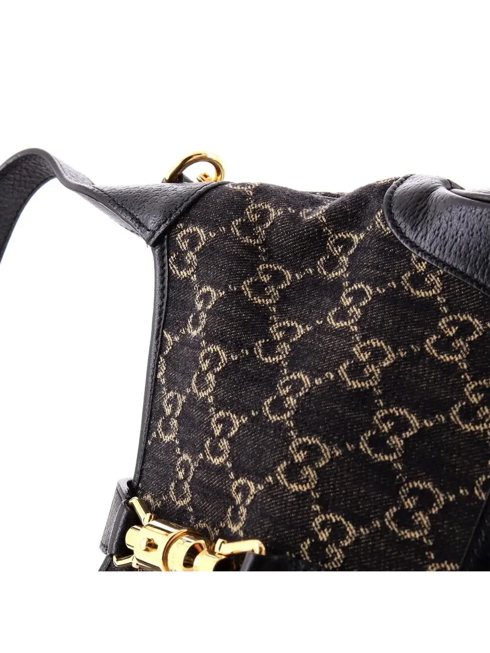 Gucci Jackie Hobo Gg Denim Small #340625G20B